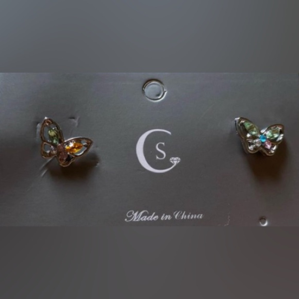 Butterfly Stud Earrings